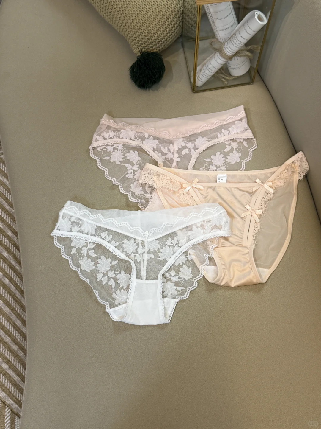 这几条蕾丝内内也太美了吧！！！