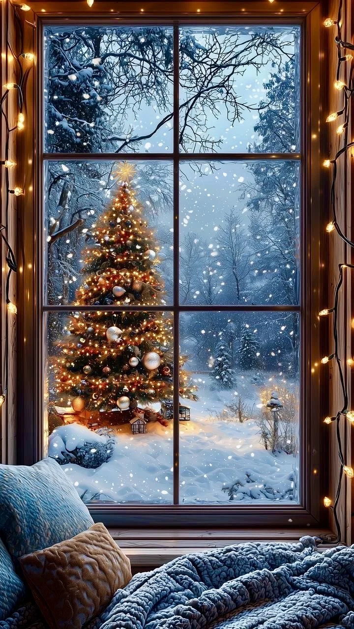 一组ins风圣诞雪景❄️