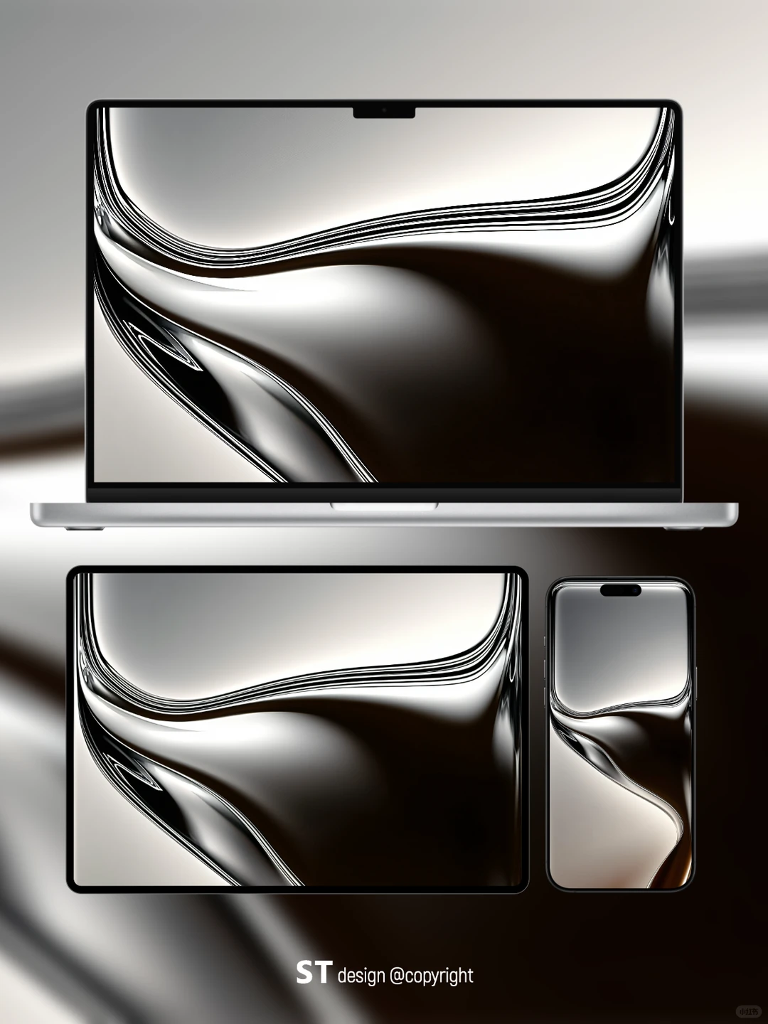 精密奢棕｜液态玻璃iphone17高清壁纸/ios26