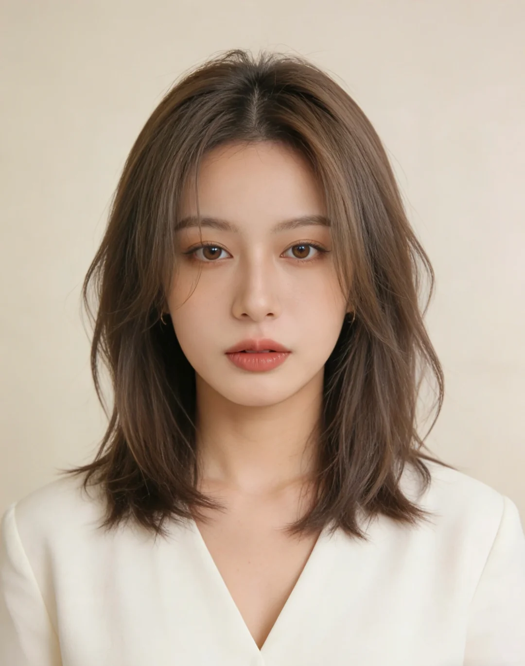 这一款韩系短发也好好看呀～