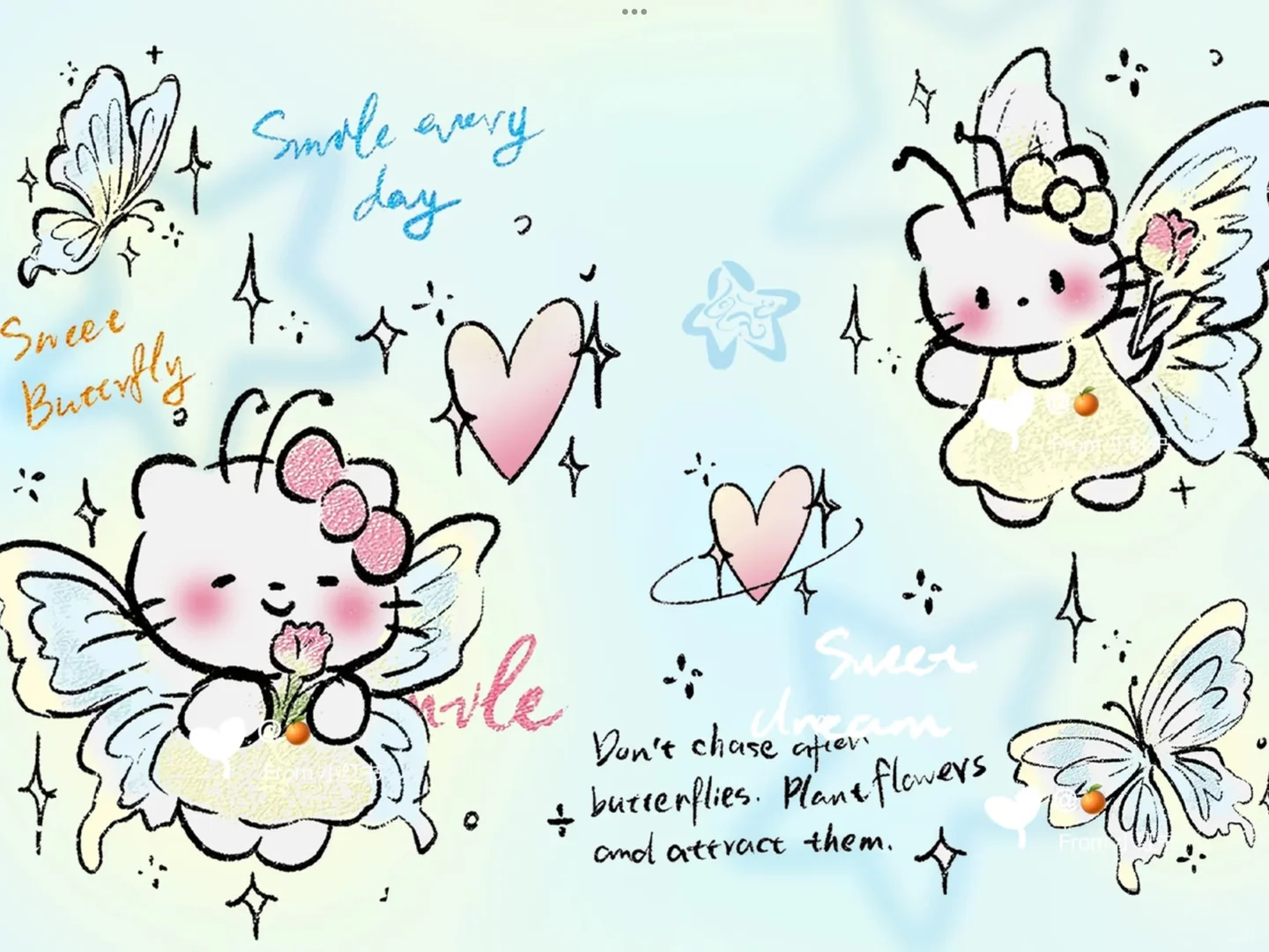 给大家推荐一下平板的壁纸啦！