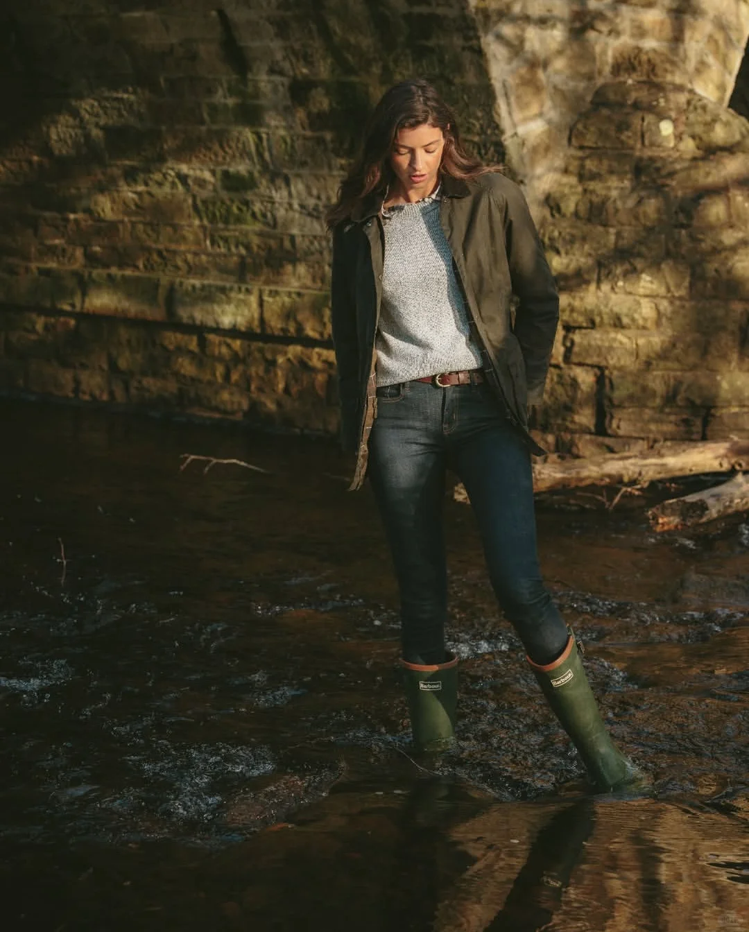 孙俪同款｜Barbour Beadnell女油蜡风衣