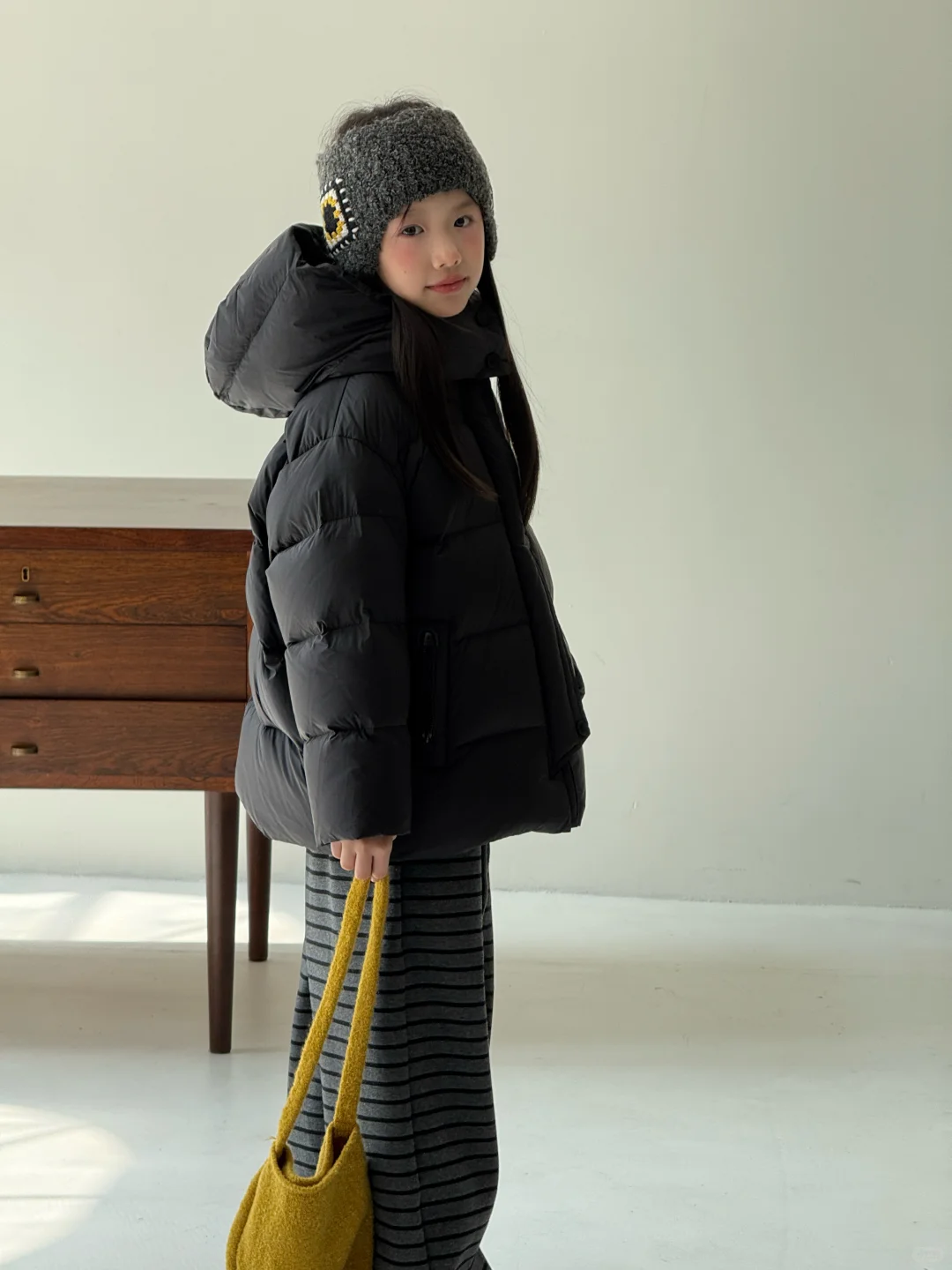 今天是韩女的羽绒服穿搭～