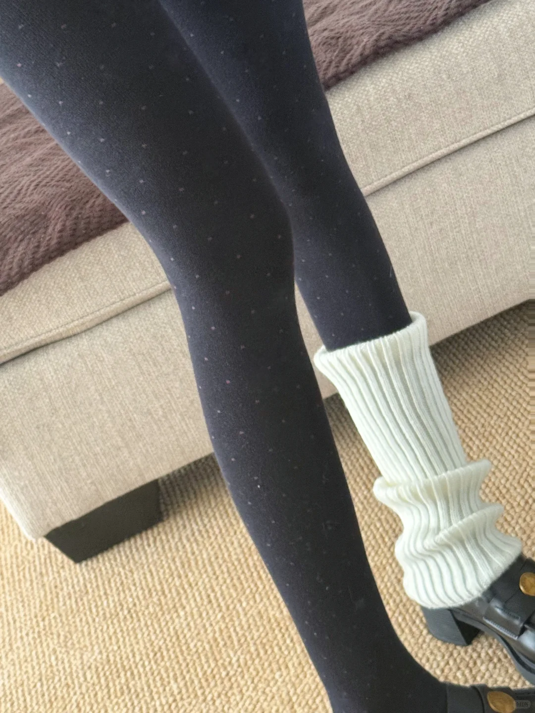 不踩雷的波点丝袜