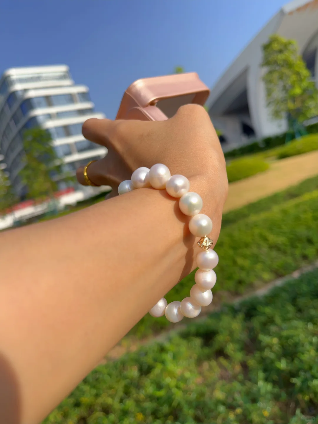 真珍珠手链138💰｜✨天然高级白🤍