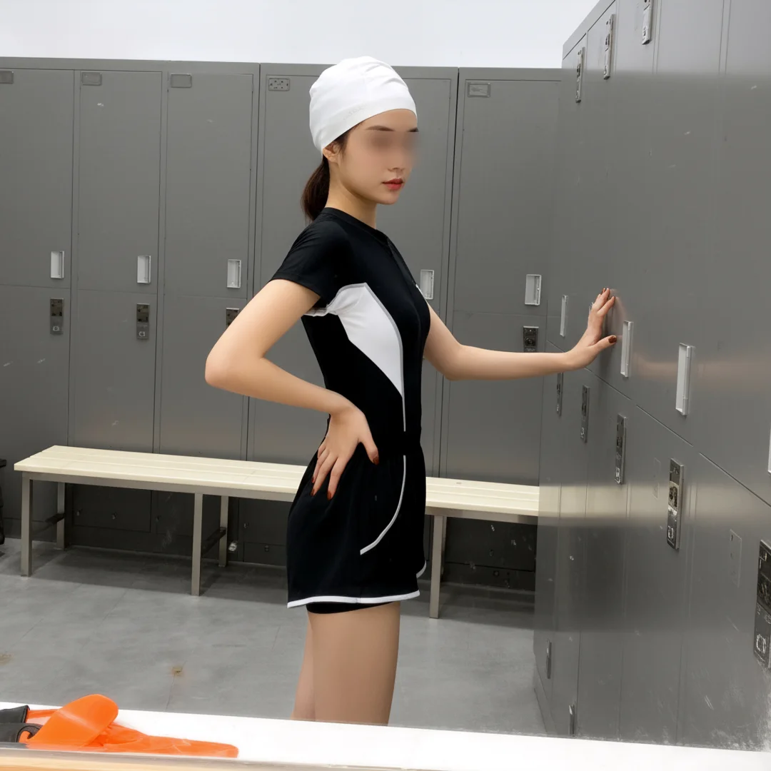 天冷了还能游泳吗？这件泳衣又暖又美！