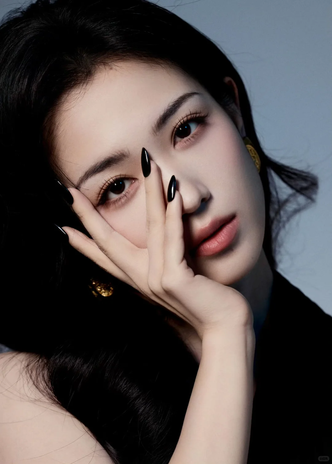 代露娃尖叫之夜红毯🐈‍⬛黑色镂空长裙好迷人