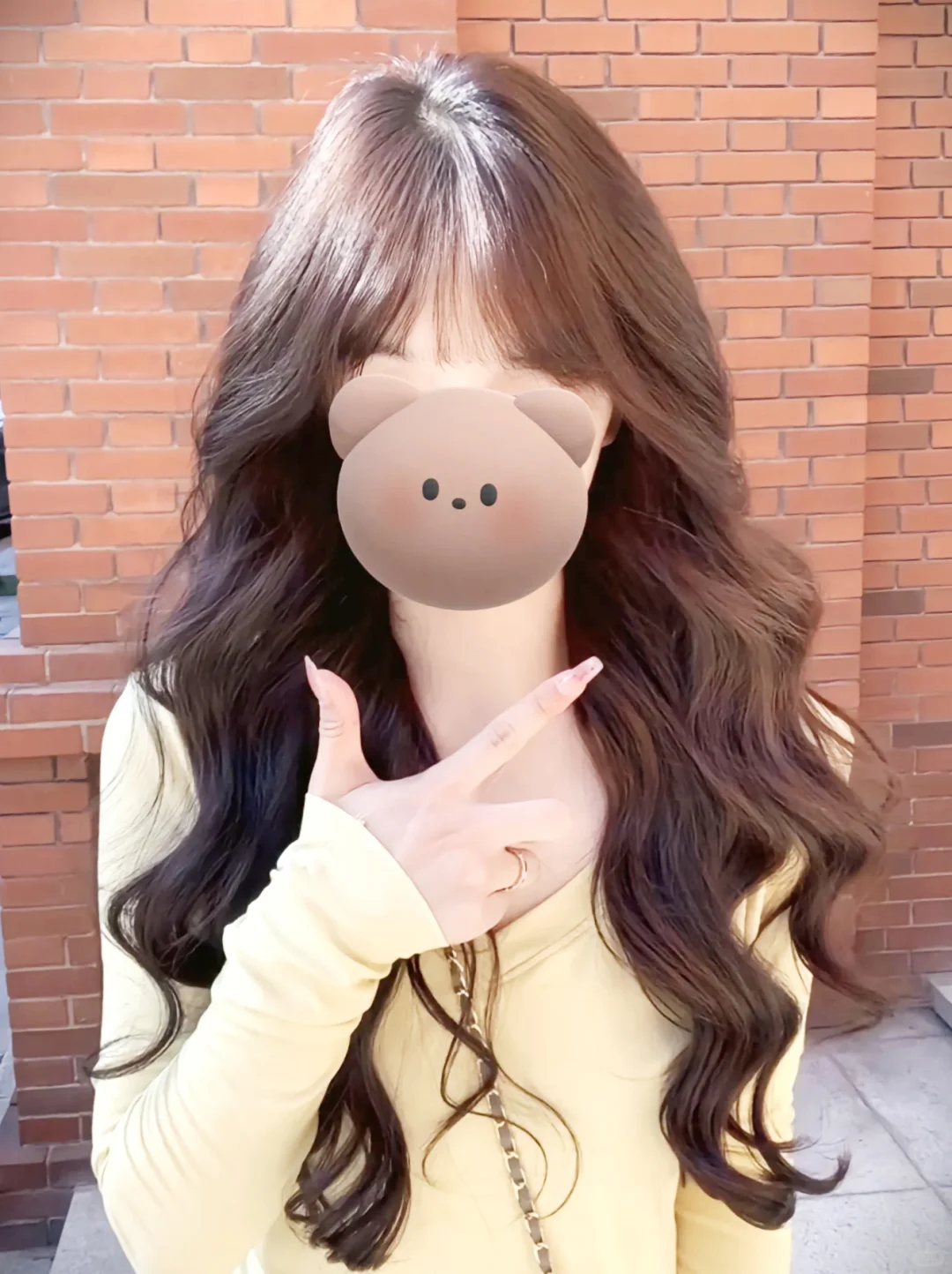 方圆脸适合这样自然清甜的发型