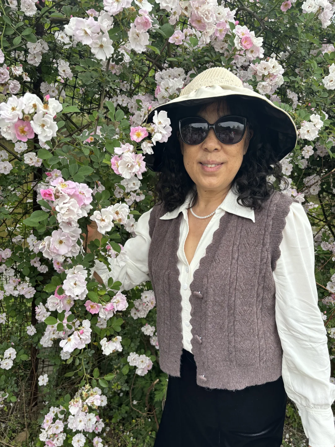 女儿说我比她会穿搭~