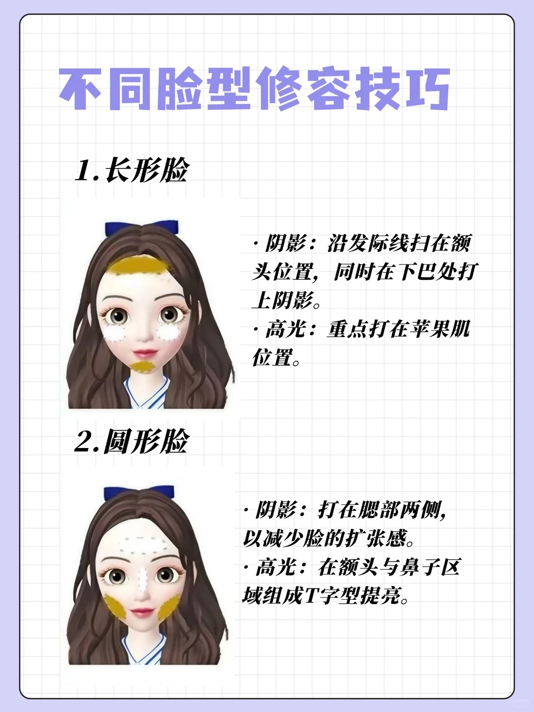 修容大法好！秒变立体小V脸！💕