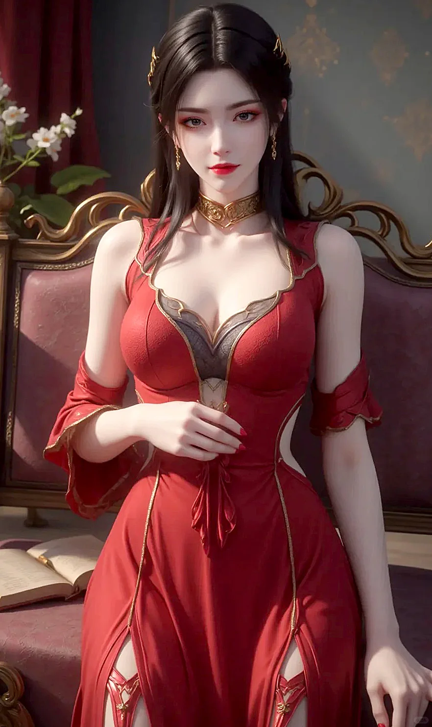 国漫女神｜美杜莎斗破苍穹动漫高清壁纸手机