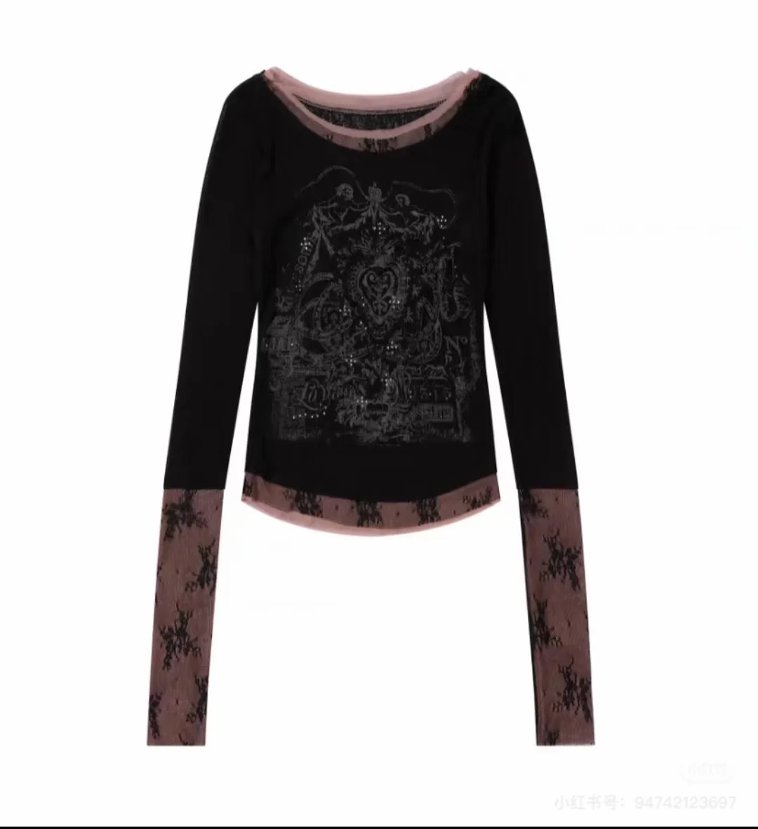 ➗sculptor 蕾丝上衣