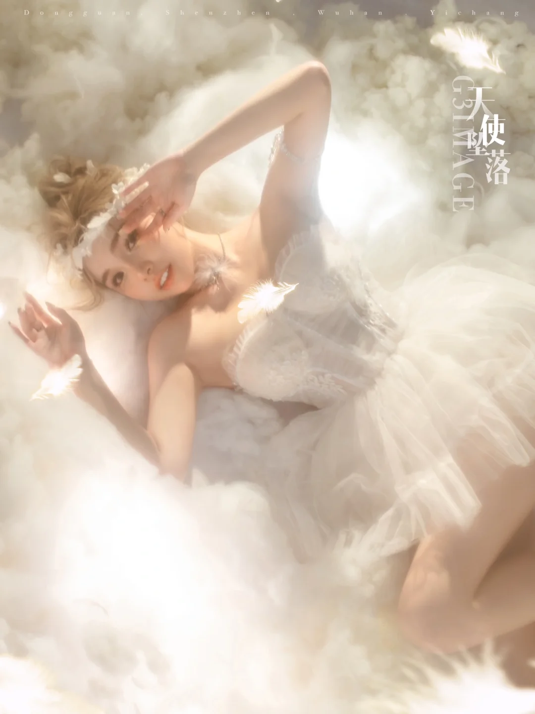 逆光而来✨天使坠落人间🧚🏼‍♀️｜天使写真