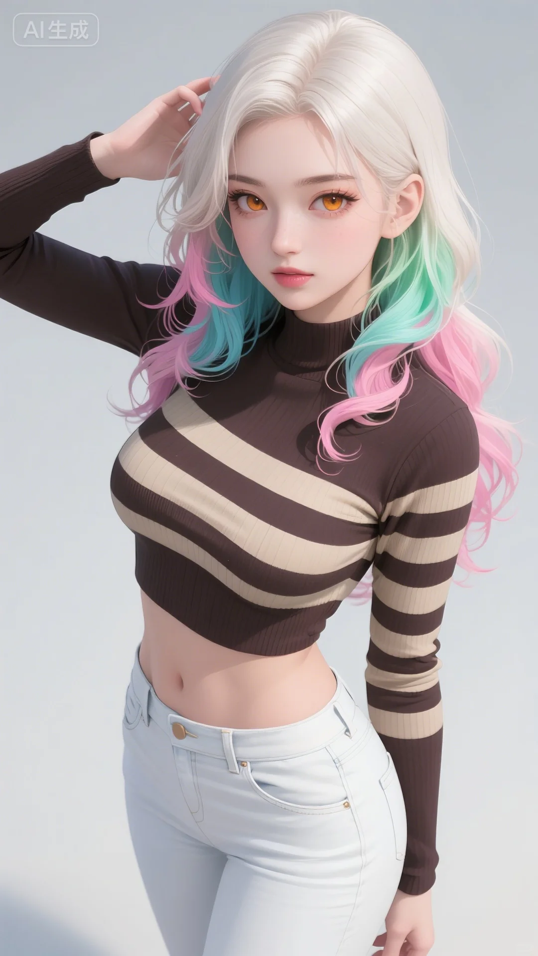 活力条纹穿搭指南✨