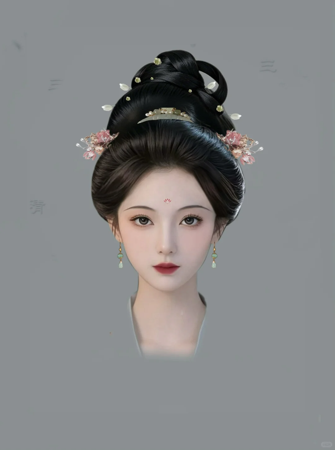 装扮电子头模-架空版浣碧（9套造型）