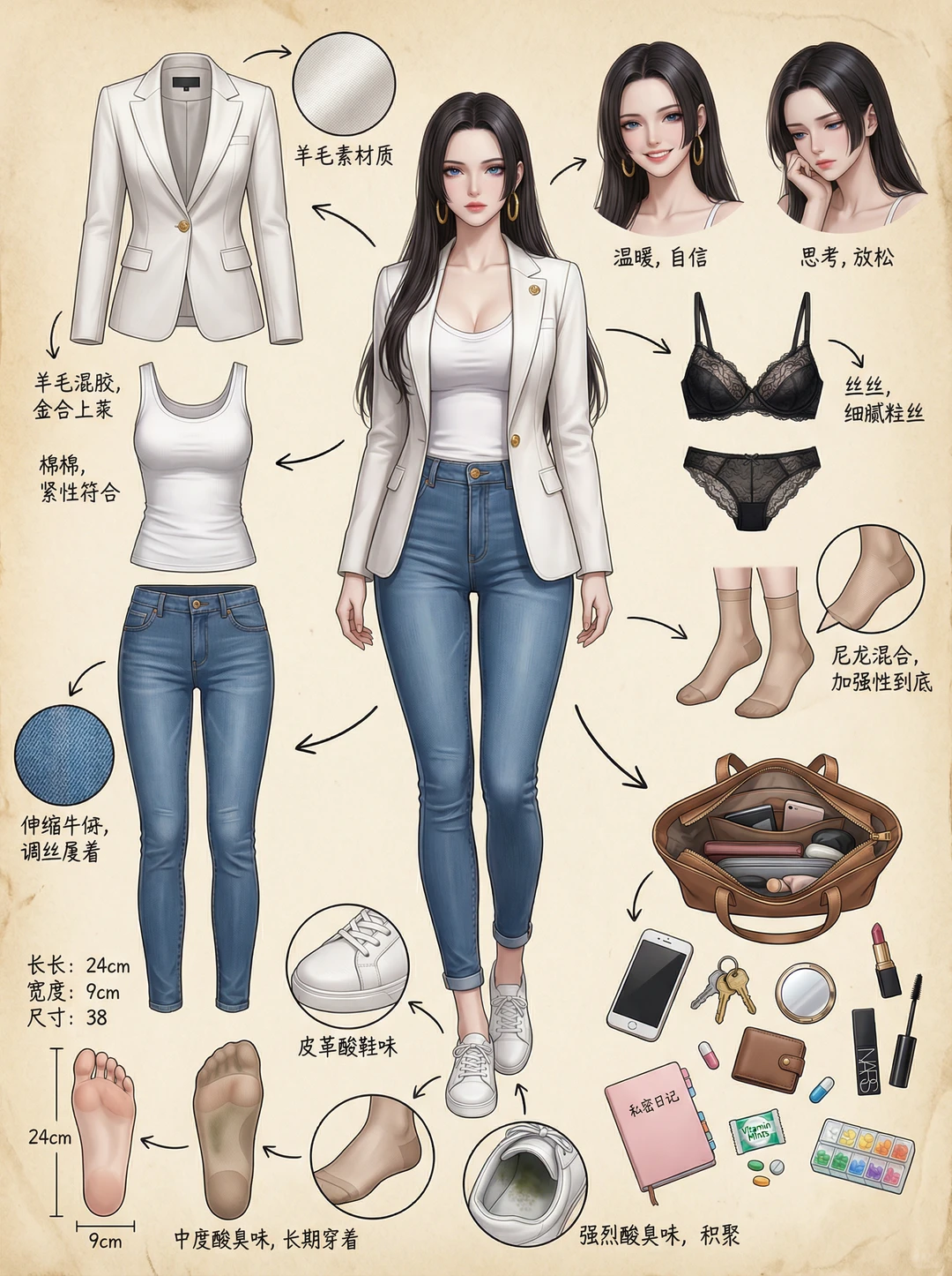 AI创作DIY海贼王女帝篇：ootd（内含咒语）