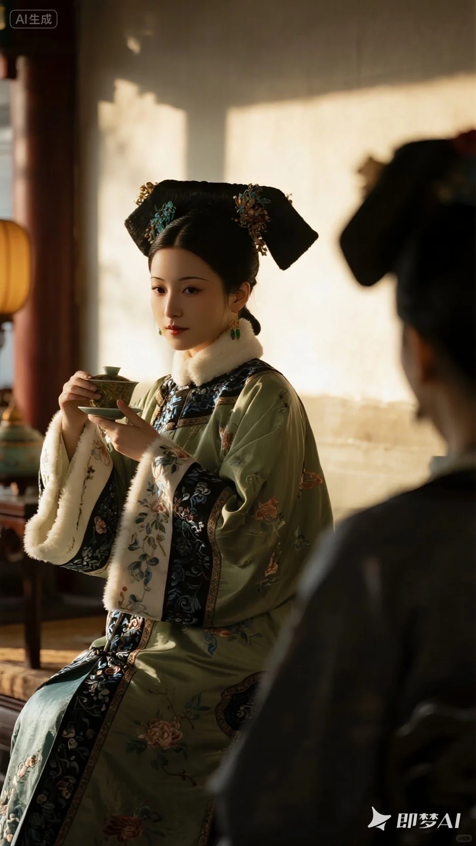 能不能让娘娘容下是嫔妾的本事......