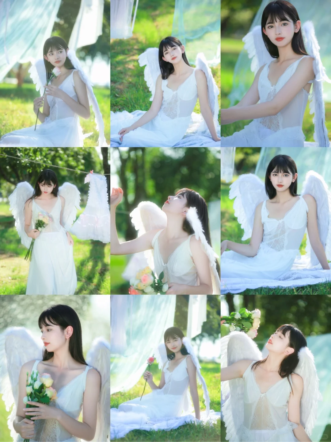 超全天使写真拍照姿势大全｜长沙天使写真