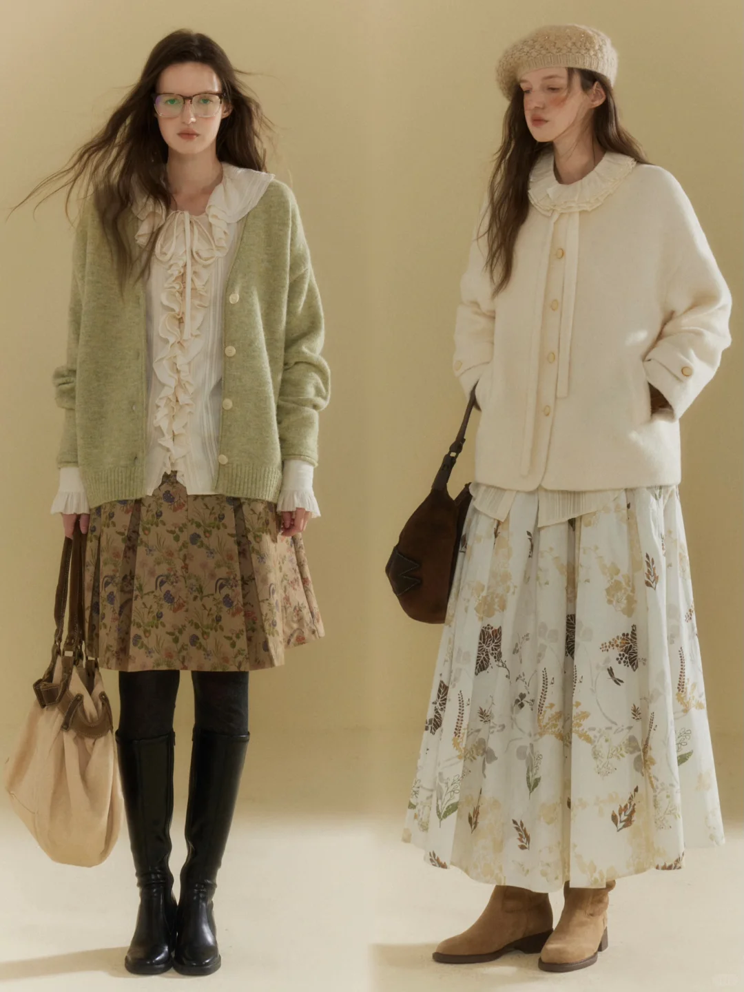 穿搭灵感：法式复古文艺知识分子风