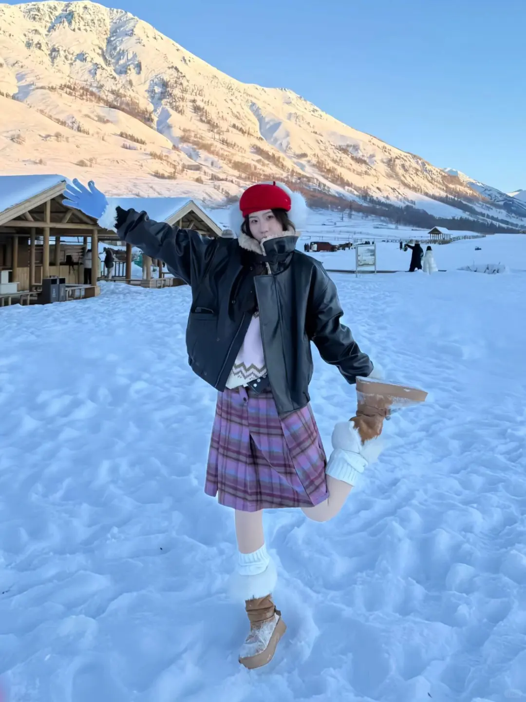 阿勒泰-15℃保暖级光腿神器！！巨自然啊啊