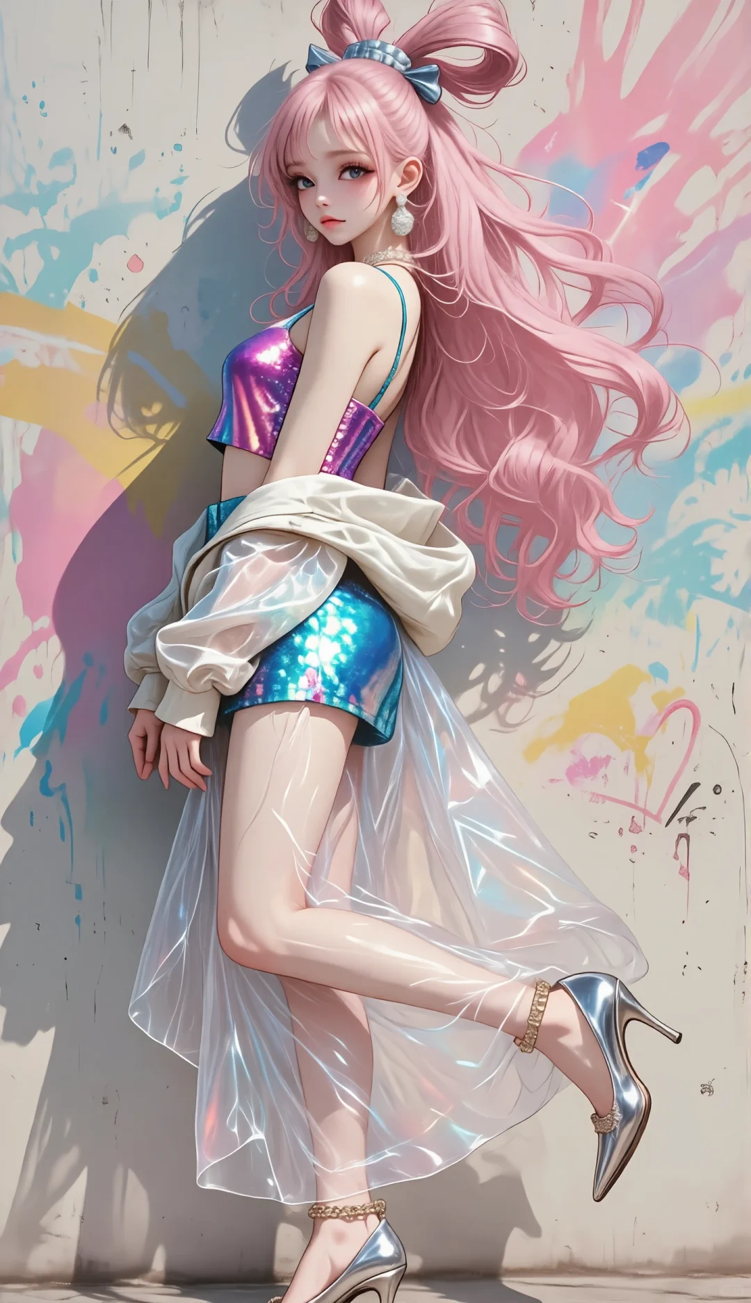 海贼女团镭射风穿搭美到犯规