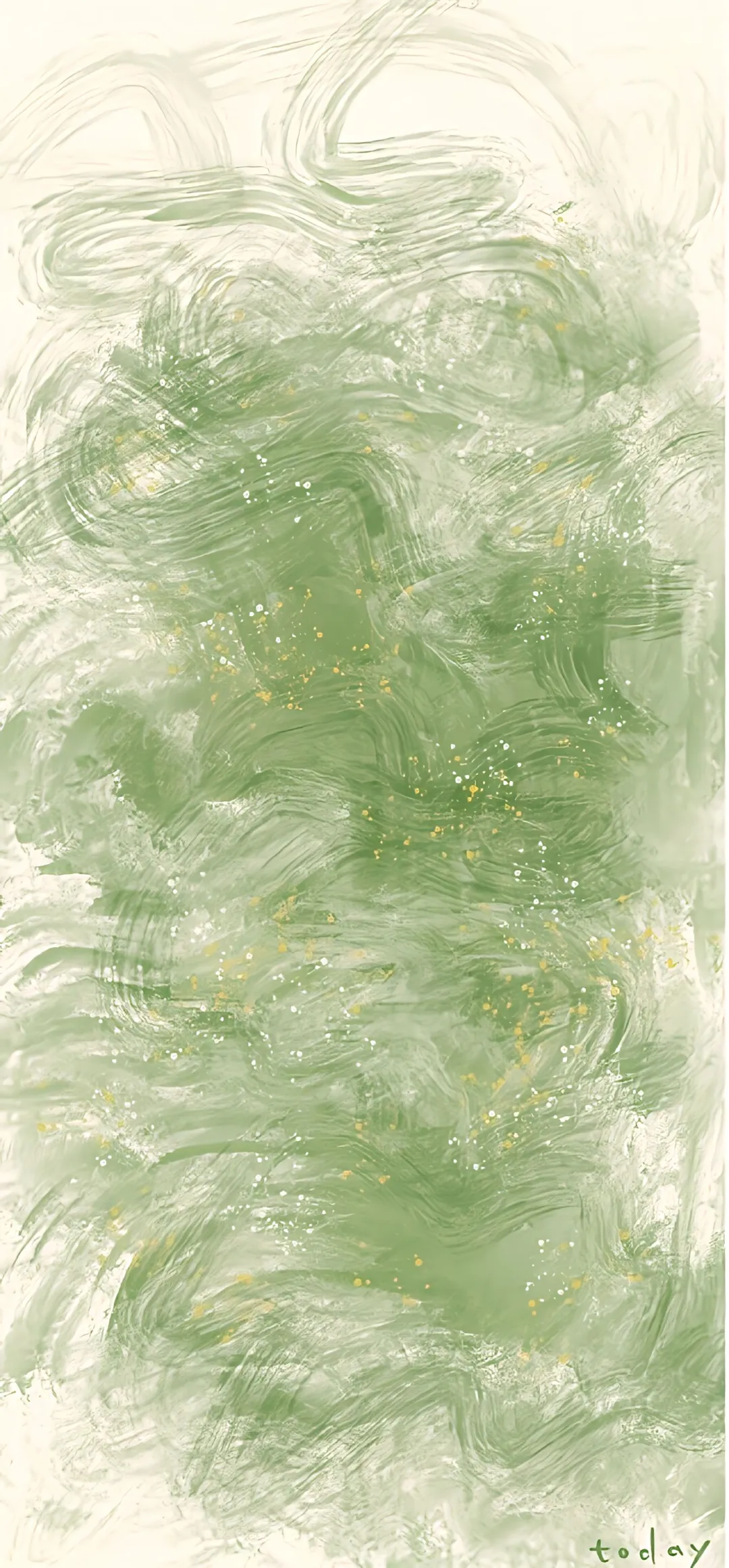 绿色系壁纸|真的好喜欢绿色