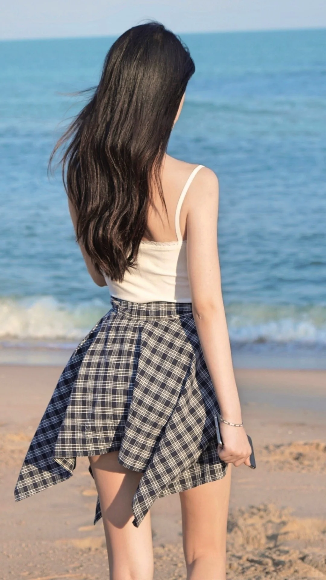 干净感拉满｜校园系清纯女生壁纸