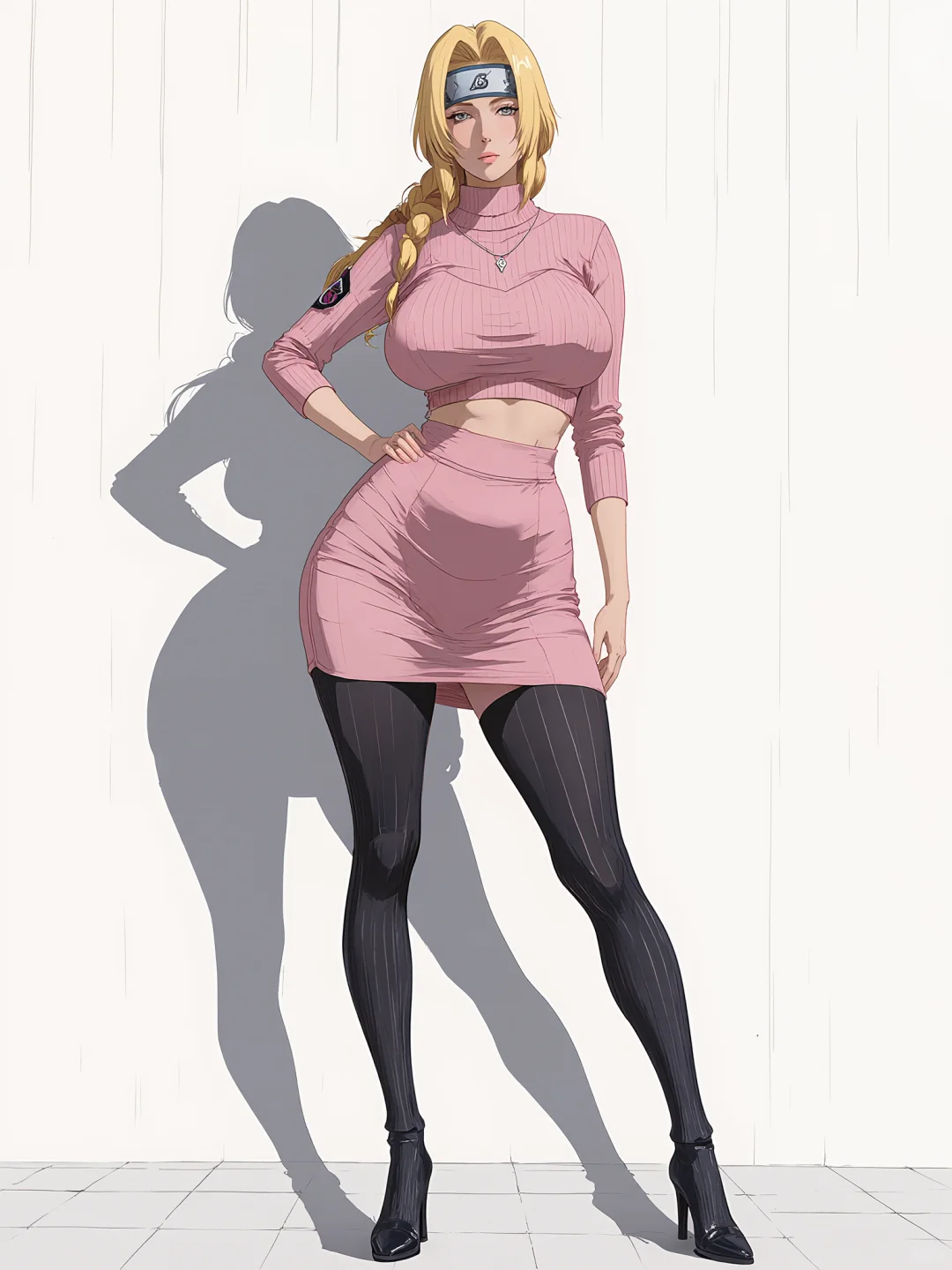 谁家妹子这么辣啊！纲手-不一样的穿搭