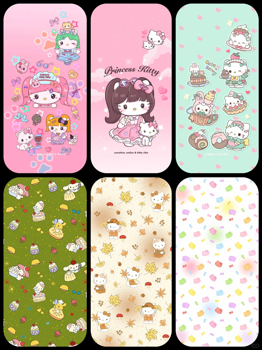 往期壁纸｜kitty控集合壁纸｜卡通壁纸