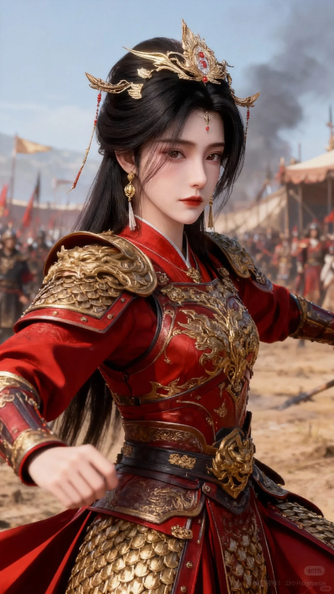 国漫女神｜姚惜雪仙逆妖将神装幻想动漫壁纸