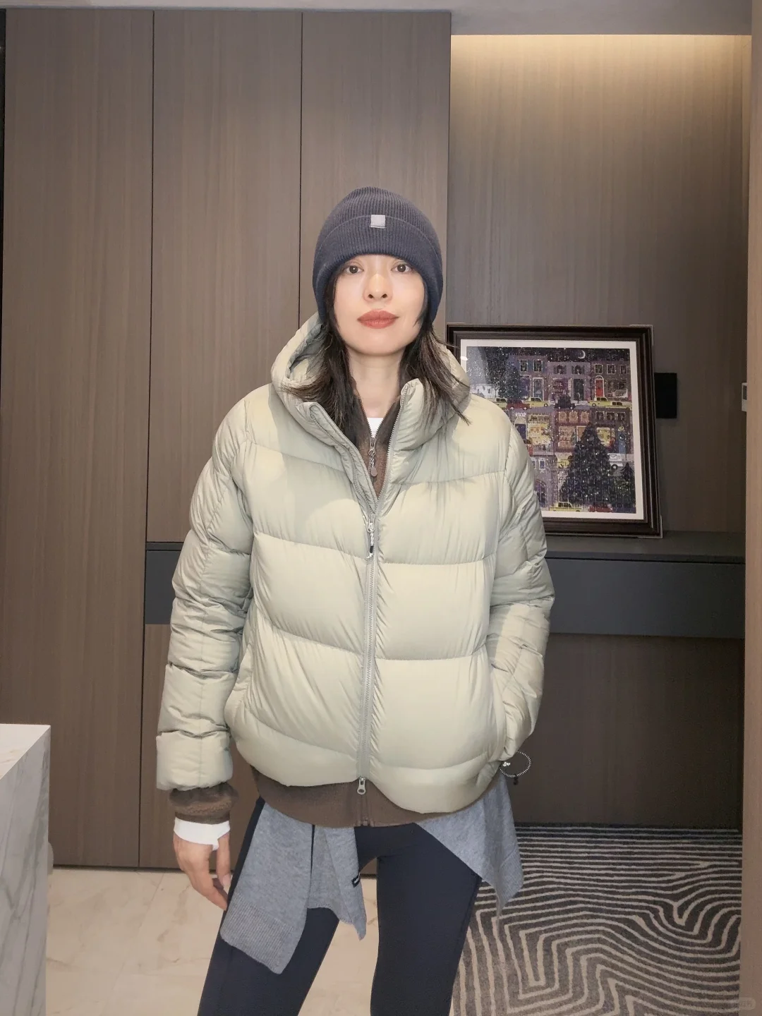 42岁姐姐｜羽绒服听说你们喜欢复古风？