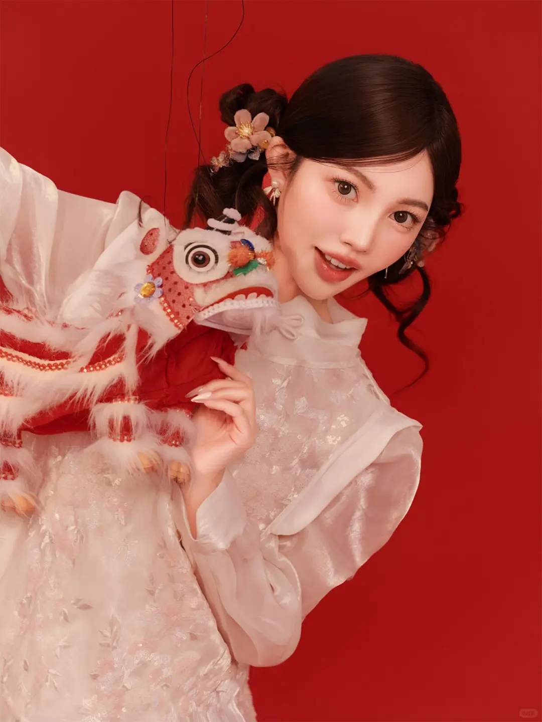 新年写真这样拍❗️喜庆又俏皮