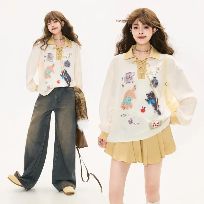 🎁KEIKO轻活风穿搭一整套女25秋季新款