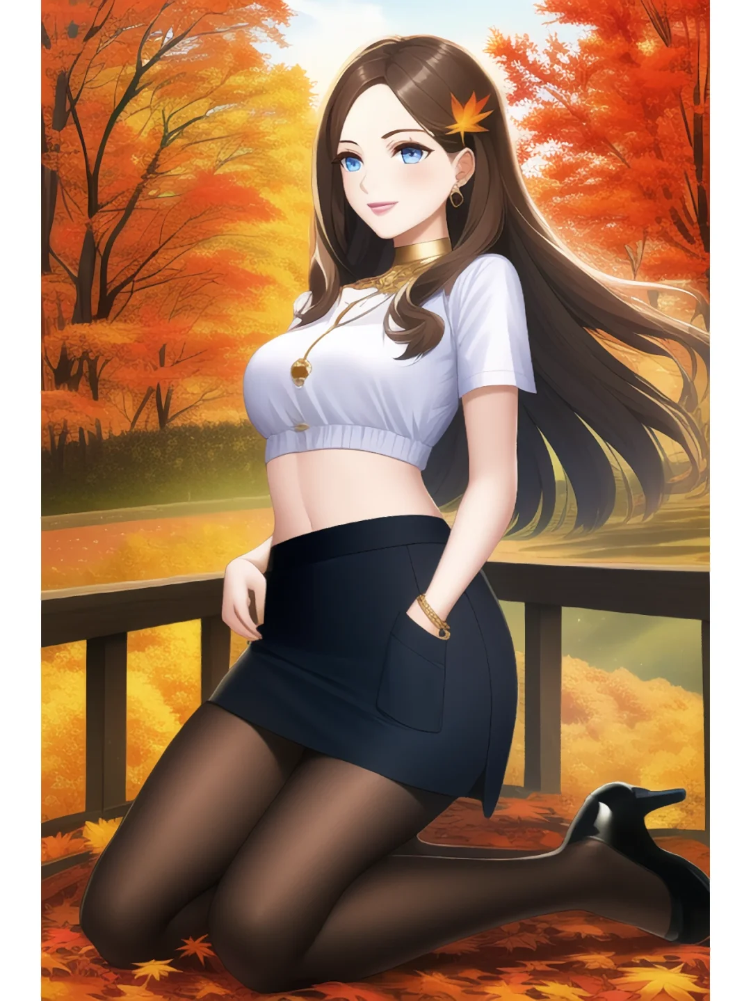 秋日绝绝子美女小姐姐！