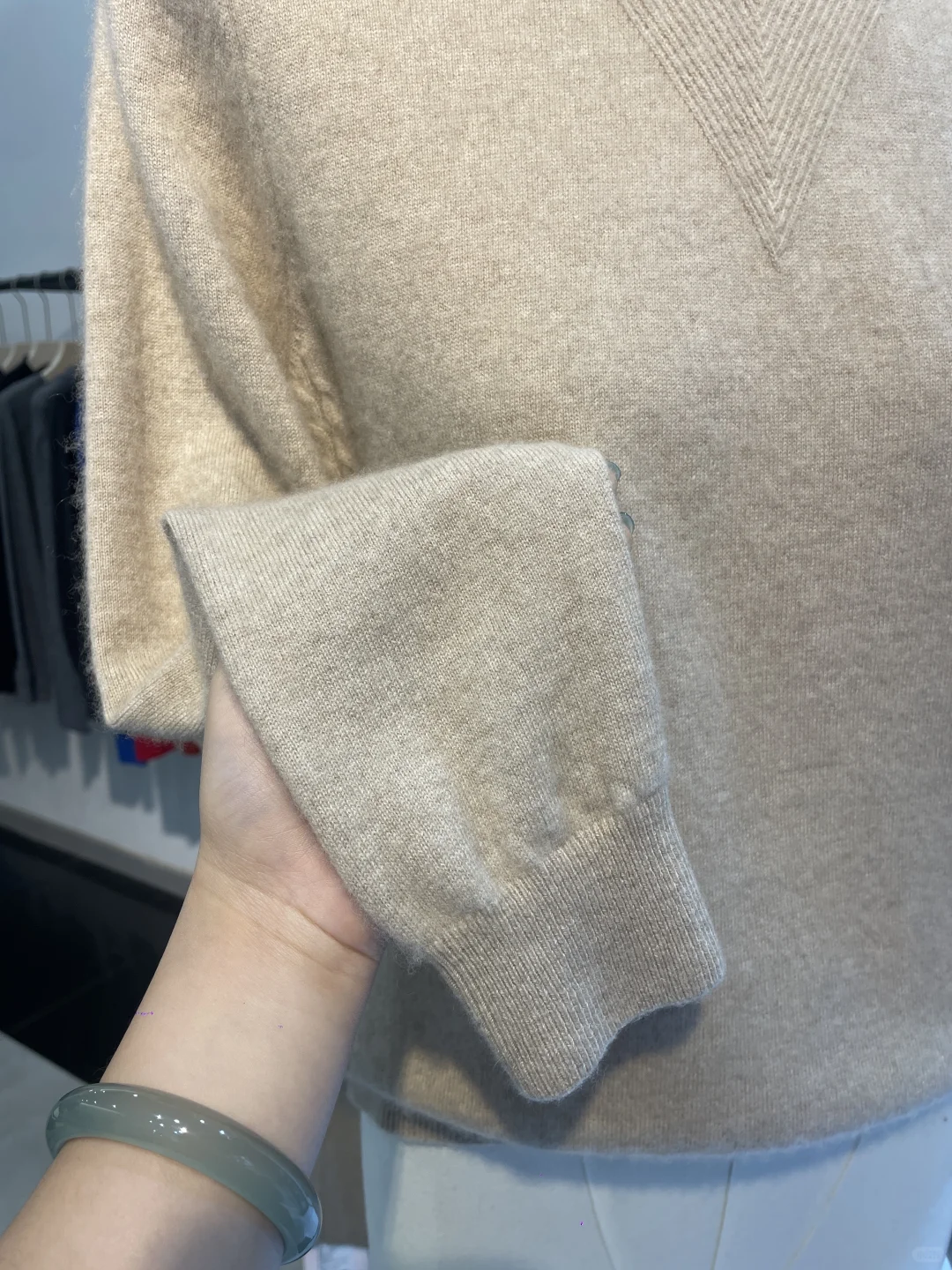 单股生态山羊绒，原生态的颜色就是不一样