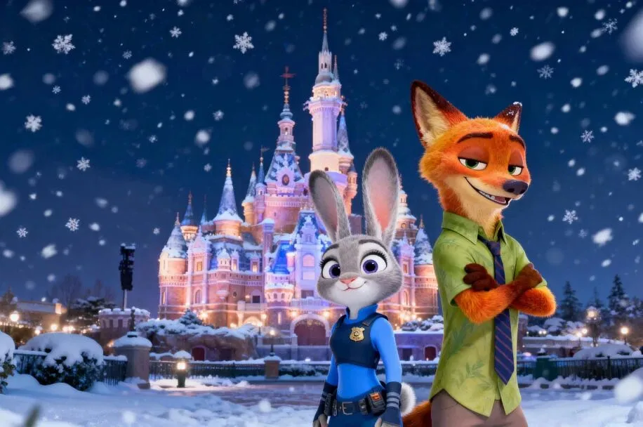 疯狂动物城｜尼克朱迪壁纸