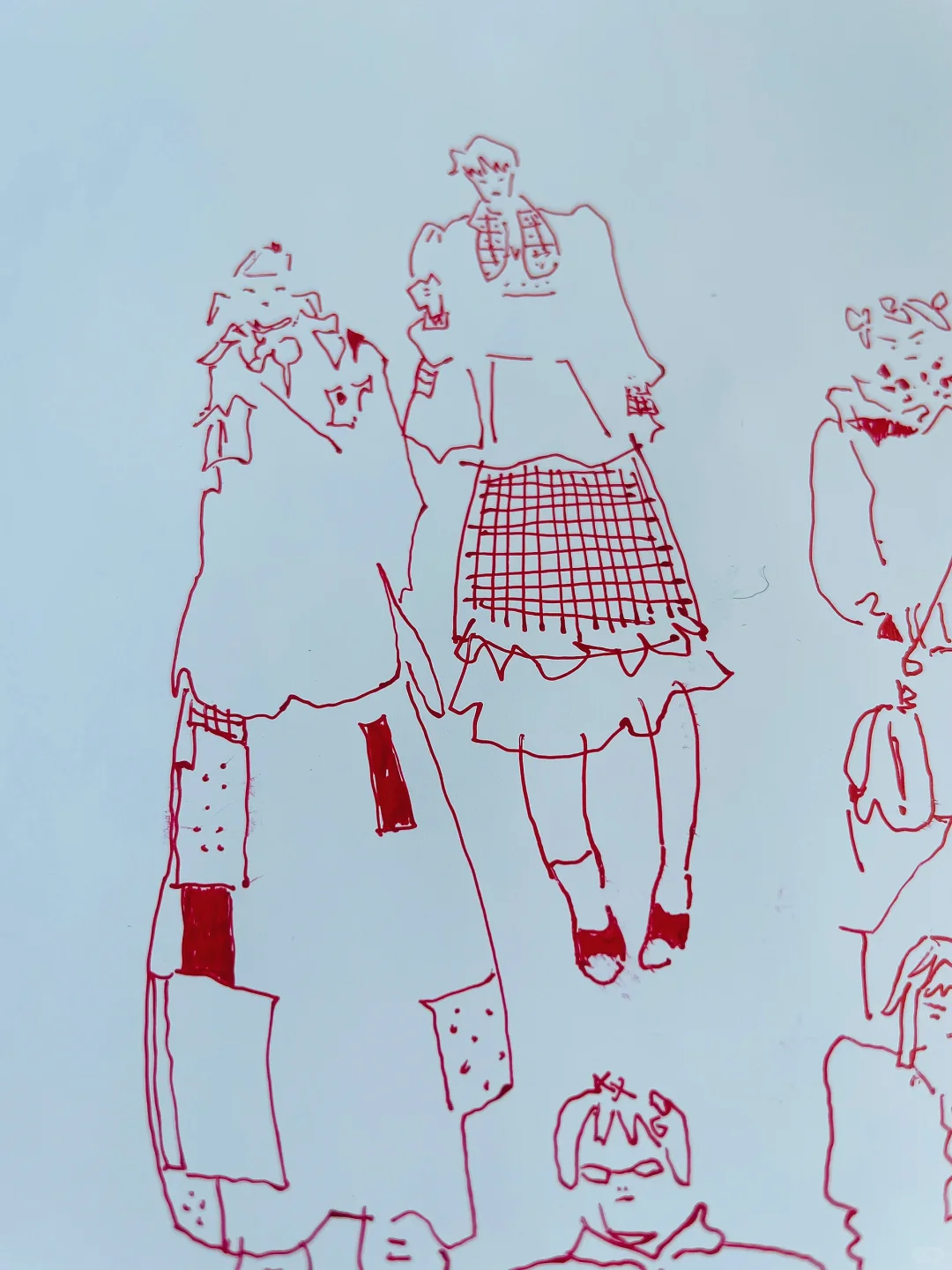 日常速写/女孩们