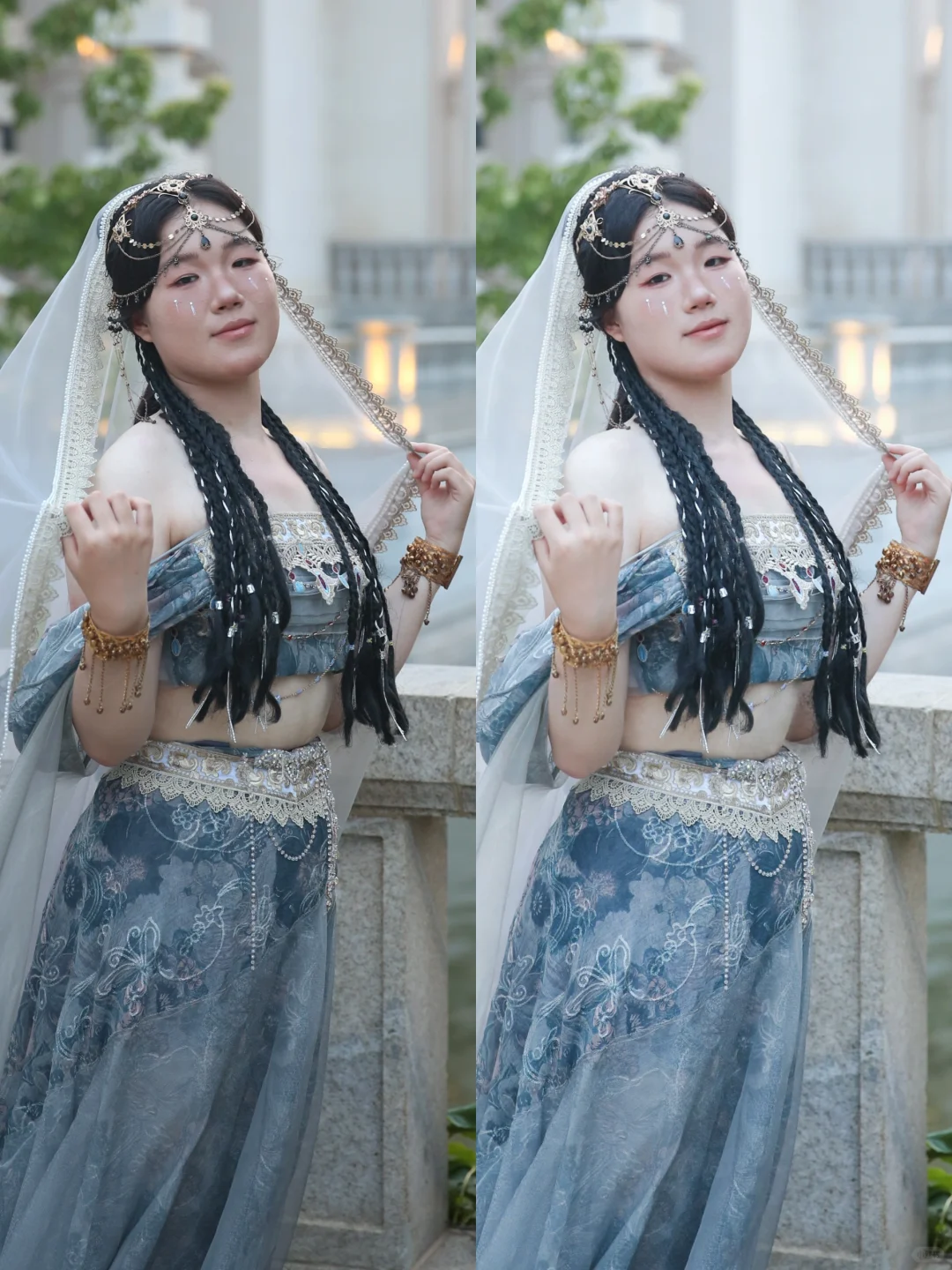 客妹：影楼p的西域公主写真亲妈看了都无语🥲