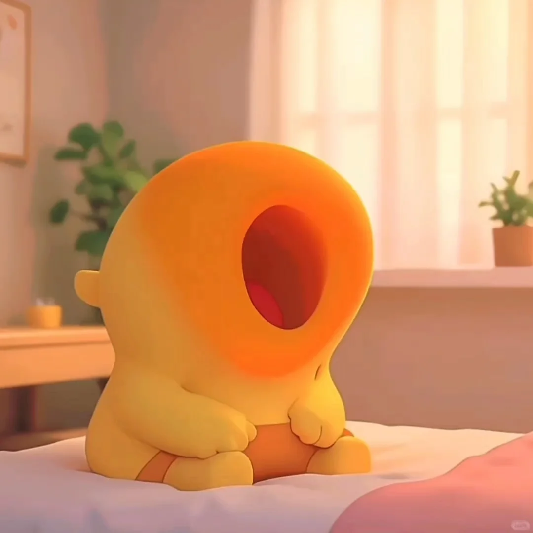 噜噜，早上我就这样