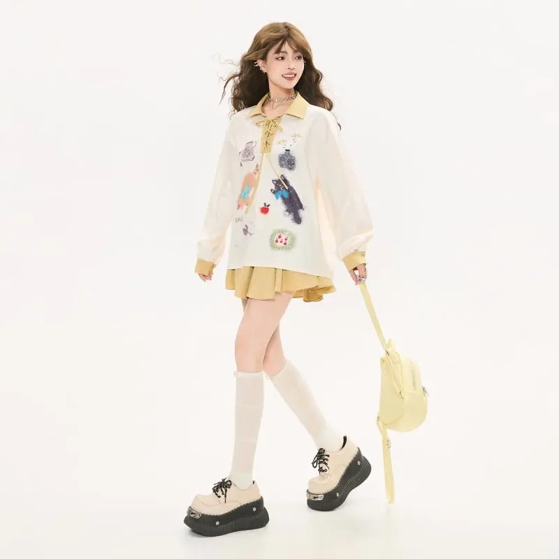 🎁KEIKO轻活风穿搭一整套女25秋季新款