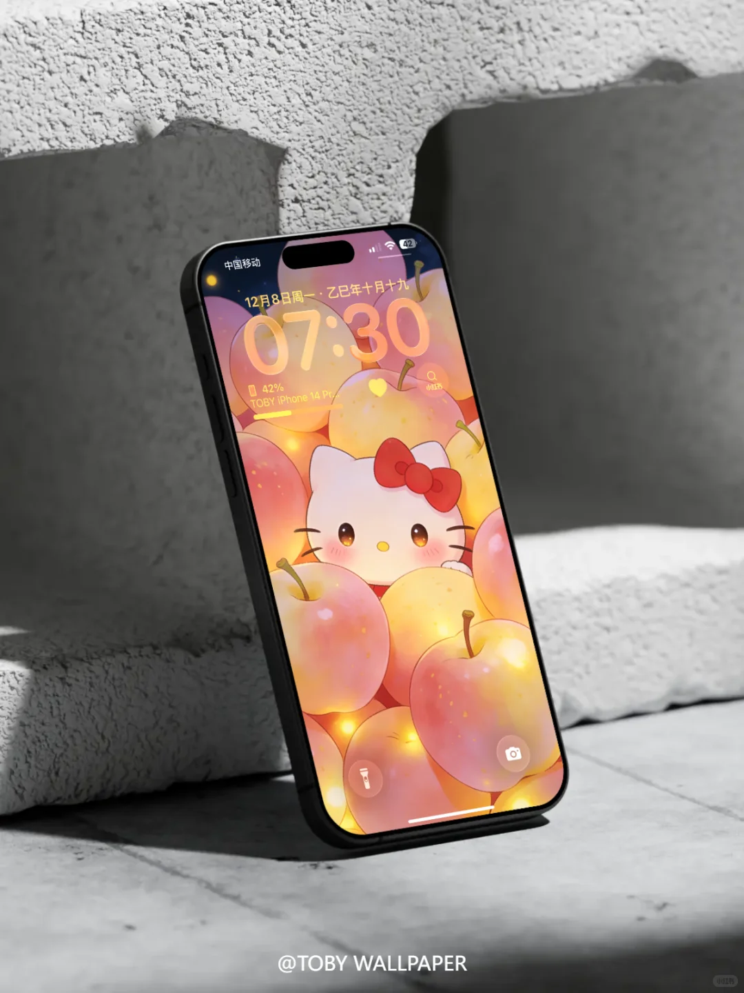 苹苹安安｜GOOD LUCK｜HelloKitty壁纸#069