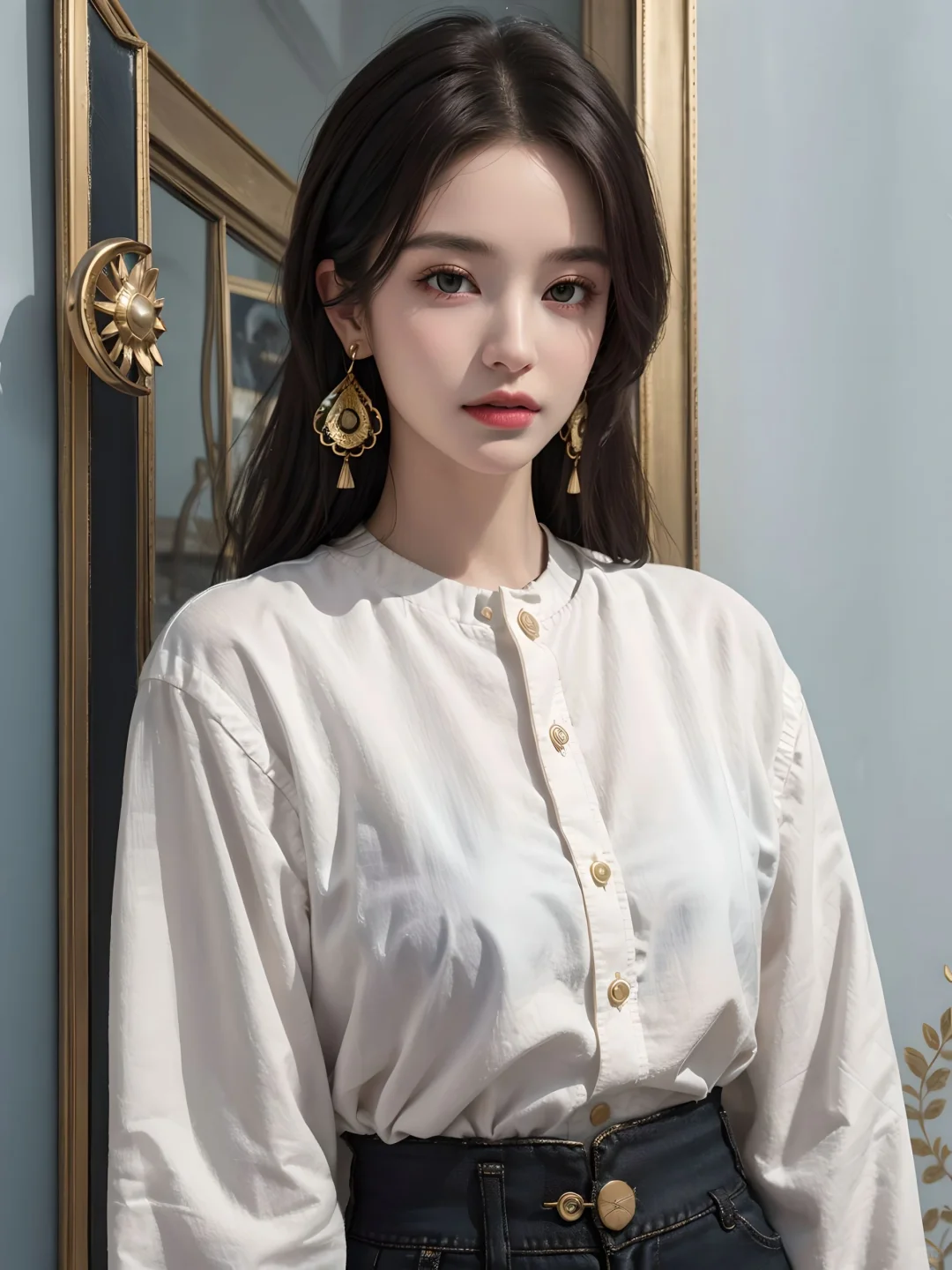 复古花纹‖时尚穿搭