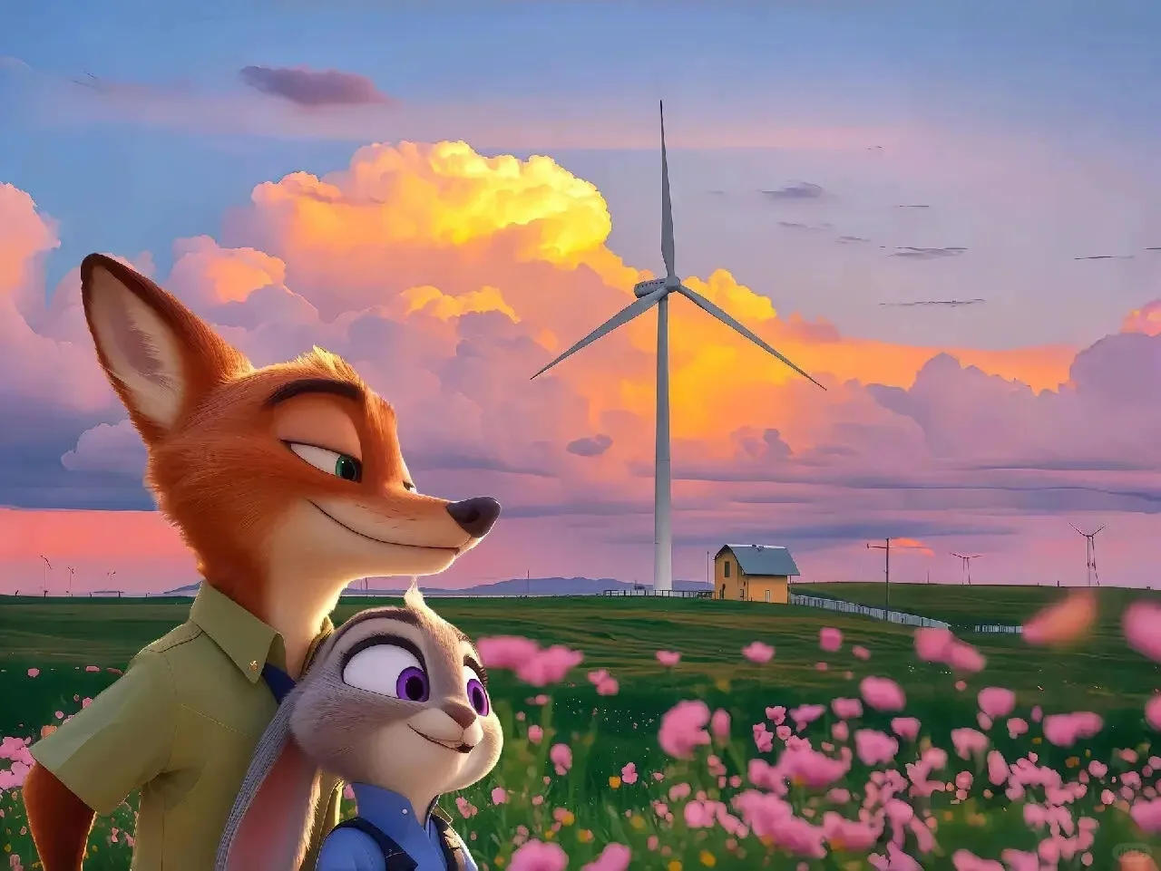 Share｜疯狂动物城电脑ipad壁纸