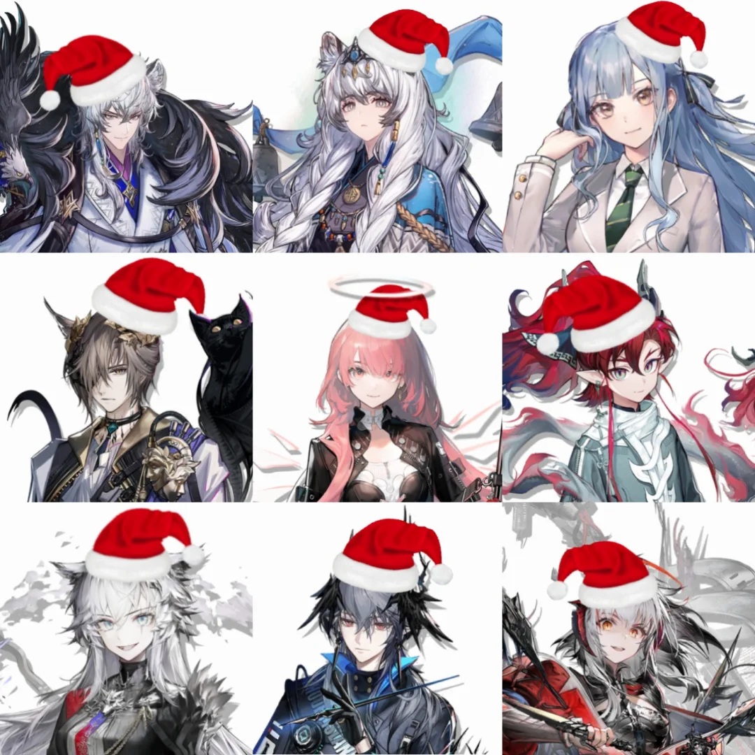 你有54张图申请当你的圣诞头像p2全是能天使