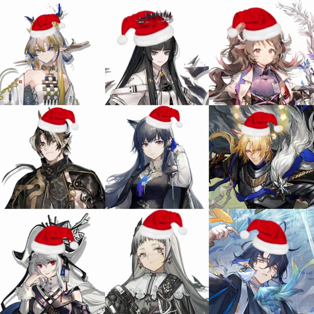 你有54张图申请当你的圣诞头像p2全是能天使