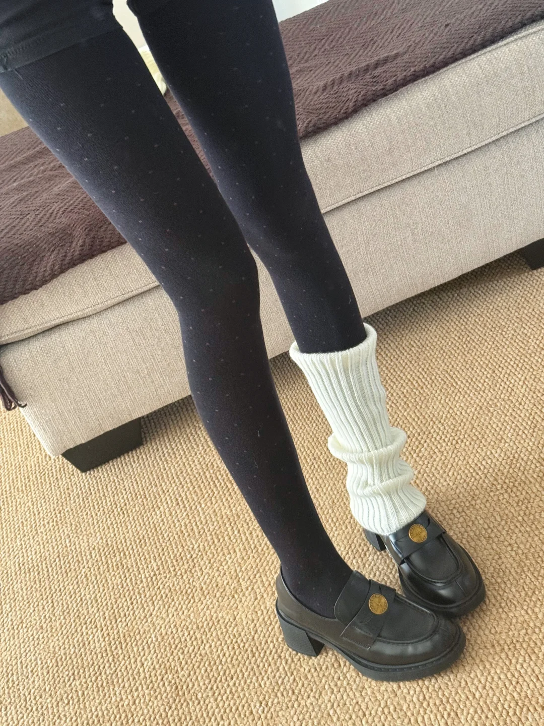 不踩雷的波点丝袜