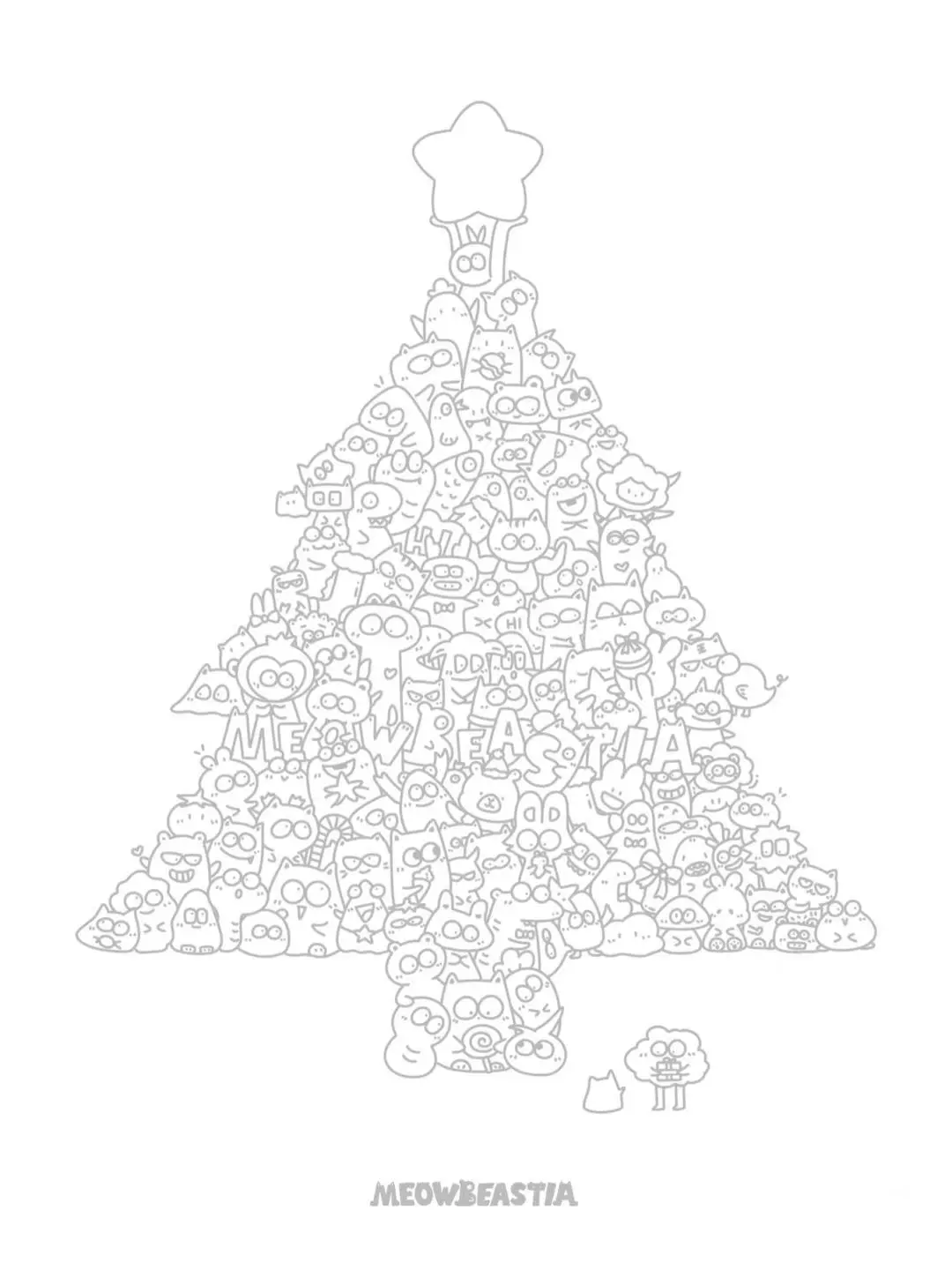 控笔练习【20/100】（后附线稿）