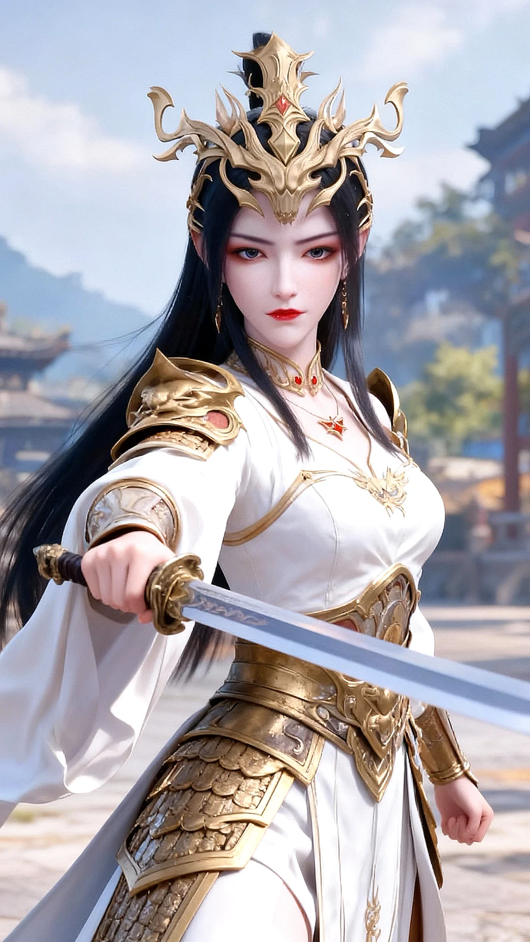 国漫女神｜美杜莎斗破苍穹动漫高清壁纸将军