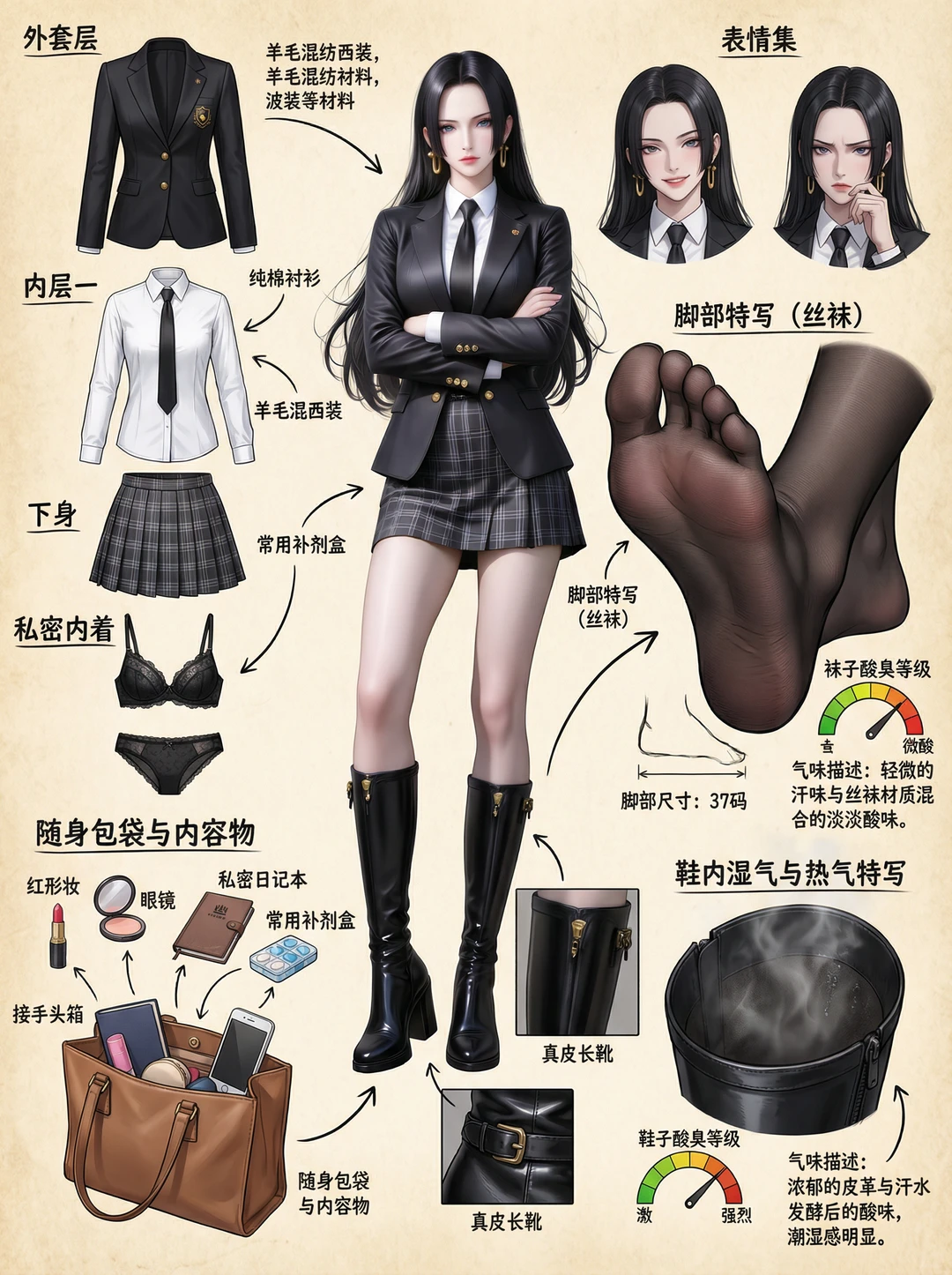 AI创作DIY海贼王女帝篇：ootd（5）内含咒语