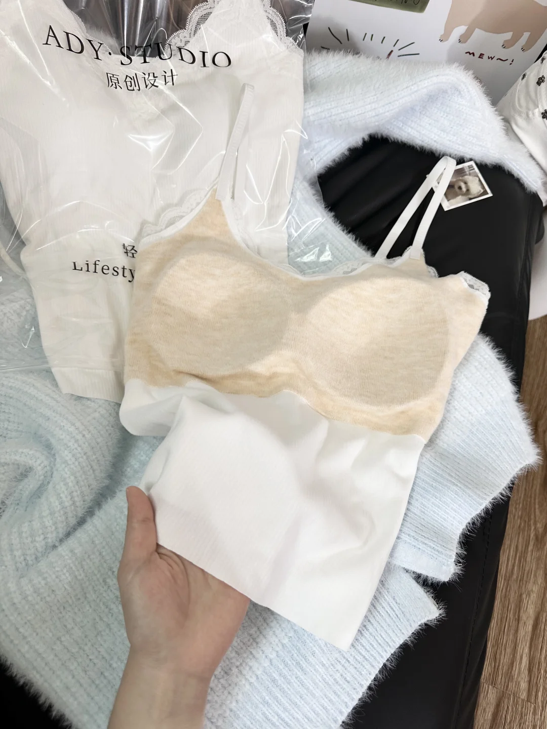 神仙保暖内搭🔥纯欲蕾丝➕双加绒➕显圆圆～
